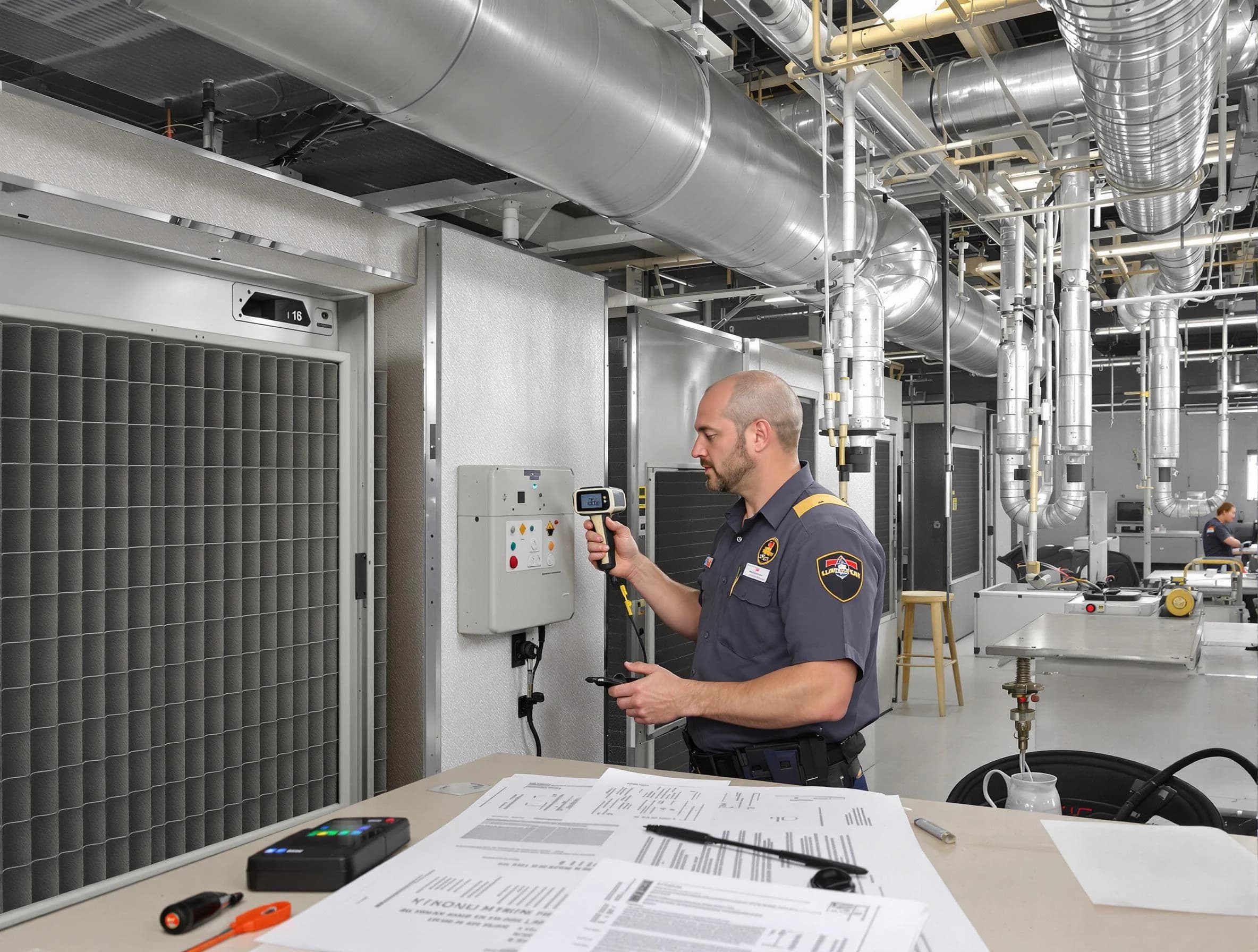 Professional filter system inspection by Pawtucket Air Duct Cleaning in Pawtucket